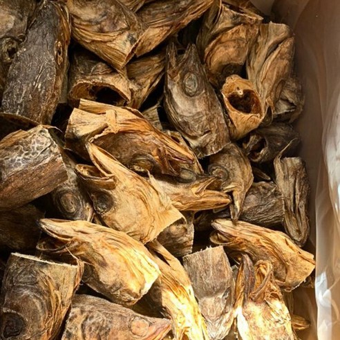 통황태머리 육수용황태 국내가공, 1개, 500g