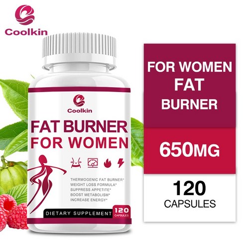 여성용 지방 연소제 120개입 650mg - 녹차, 가르시니아 캄보지