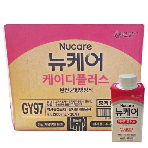 대상 뉴케어 케이디 플러스 200ml x 60팩