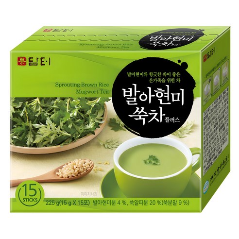 담터 발아현미 쑥차 플러스