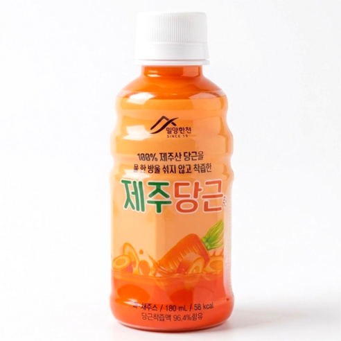 당근 주스 국내산 제주 유기농 100% 착즙