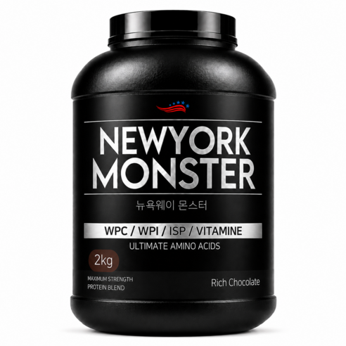 뉴욕웨이 몬스터 단백질보충제, 2kg, 1개