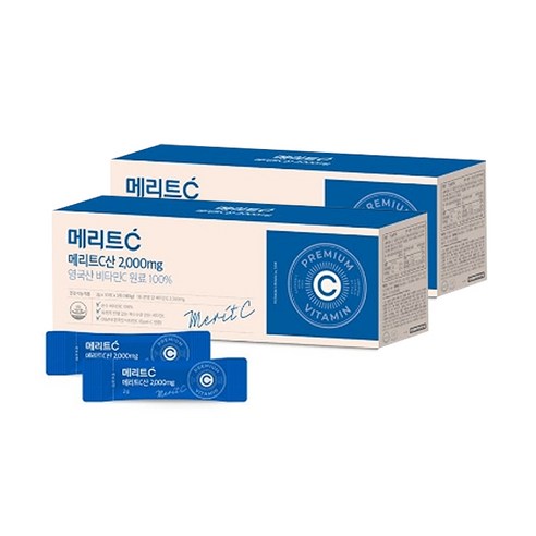휴온스 메리트C산 2000mg 2g x 90포 2박스