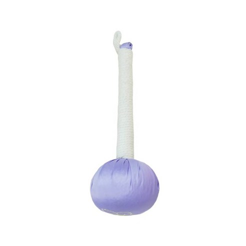 쑥 지압 마사지봉 전신 마사지 스틱 근육 이완 피로완화 휴대용 마사지기, 자주색, 1개