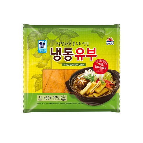 [사조대림] [대림냉동] 냉동유부 300g x4개