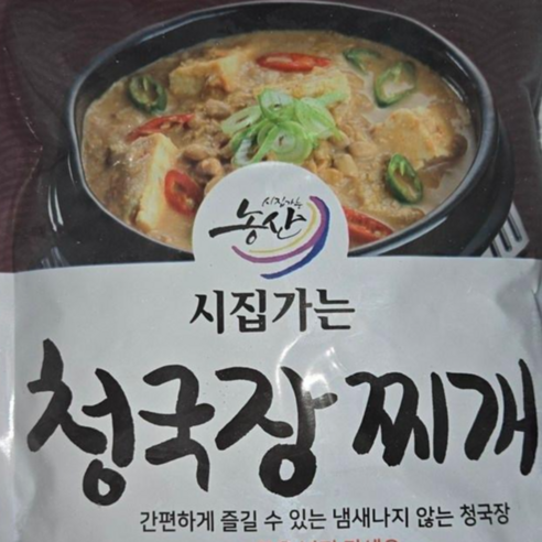 농산 시집가는 청국장찌개 350g