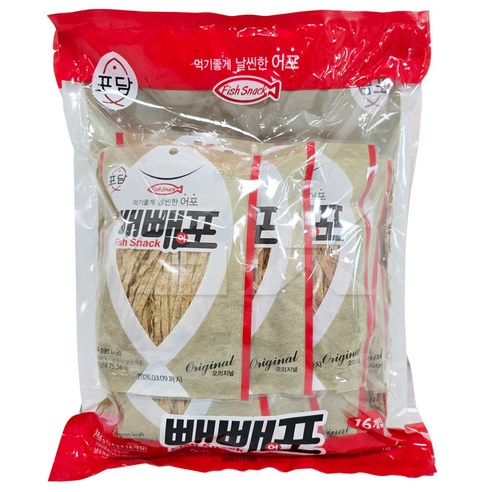 한진식품 포담 빼빼어포 24g X 16