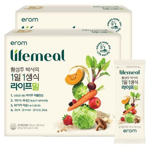 [이롬] 황성주 박사의 1일 1생식 뉴밀 플러스
