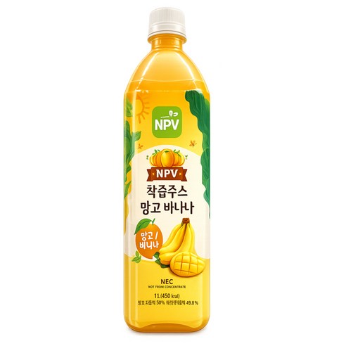 NPV 착즙주스 망고 바나나