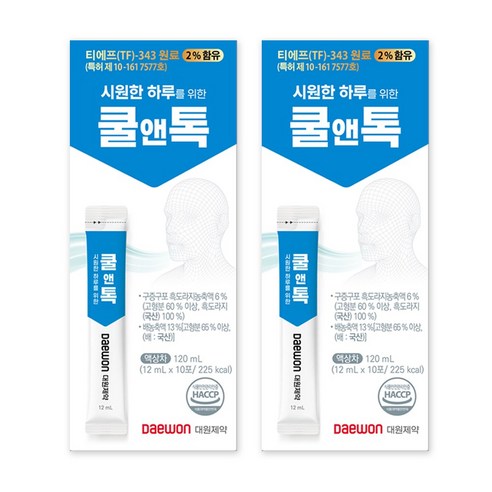대원 제약 쿨앤톡 시원한 하루를 위한 흑도라지 콜 구증구포 배농축액 생강 특허원료 목편한 목건강