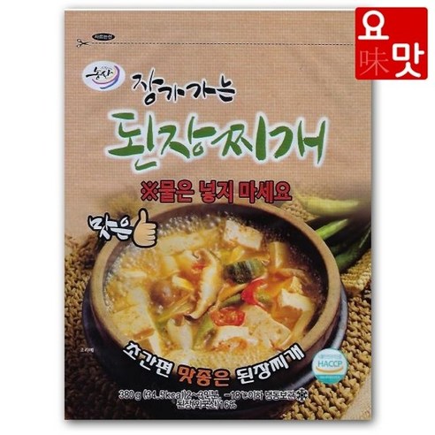 요맛 시집가는농산 된장찌개 380g x 12팩