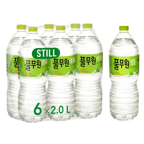 풀무원 샘물, 2L, 24개
