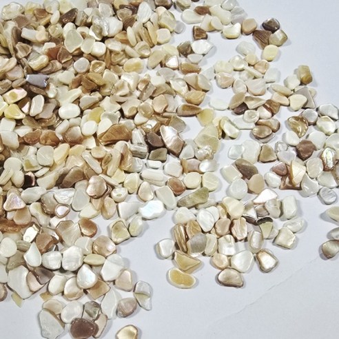 공예야 놀자 자개공예 칼라 스톤자개50g 칼라자갈60g, 1개, 8번 아이보리