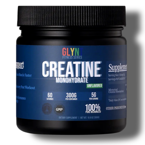 [본사직영 3일 직배송] 미분화 크레아틴 모노하이드레이트 from GLYNT Nutrition series