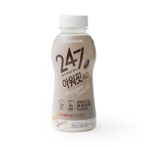 아워홈 247 아워핏 흑미