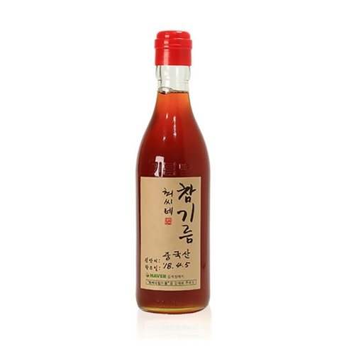 최씨네참기름-100% 통깨 참기름(2주일이내착유/350ml)