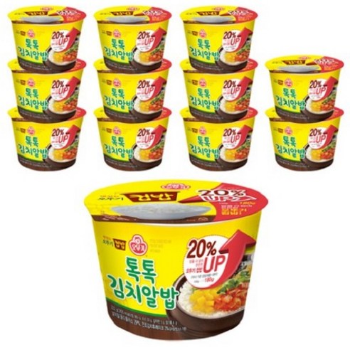 오뚜기 맛있는 컵밥 톡톡김치알밥