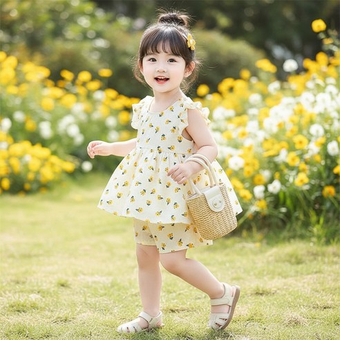 몽실이 엔젤 나시 여아상하복