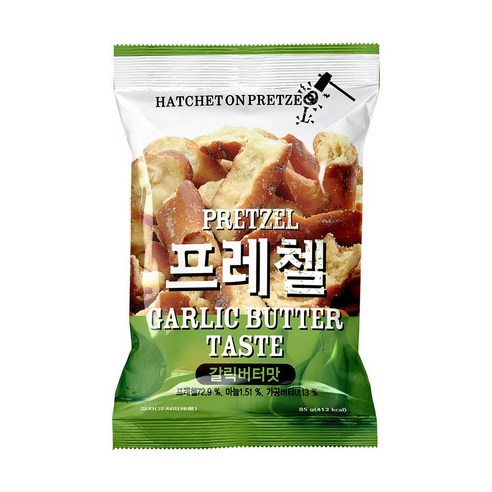 [파란푸드] 프레첼 갈릭버터맛 85g