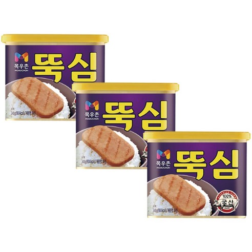 맛있는 통조림 햄 뚝심 300g, 300g, 3개