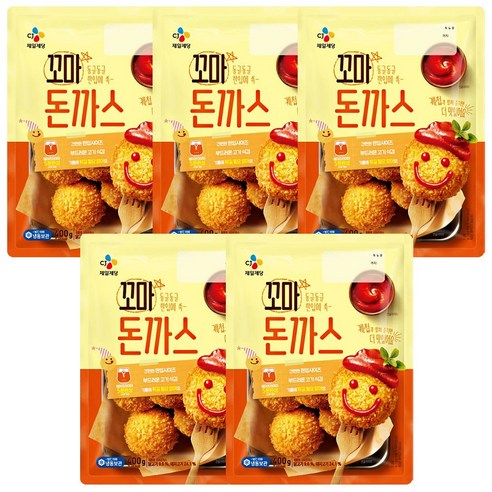 고메 바삭튀겨낸 꼬마돈카츠400gx5개, 400g, 5개