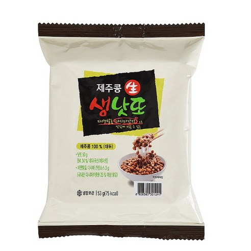 특허기술로 만든 국산콩 나또 / 제주콩생낫또 종합구성 / 생산자 직접판매