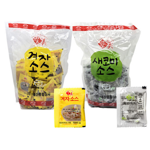 태산 용 겨자 ( ) + 식초 ( ) 냉면 배달