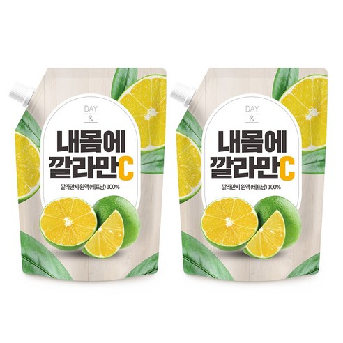 참앤들 내몸의 깔라만시, 1L, 2개
