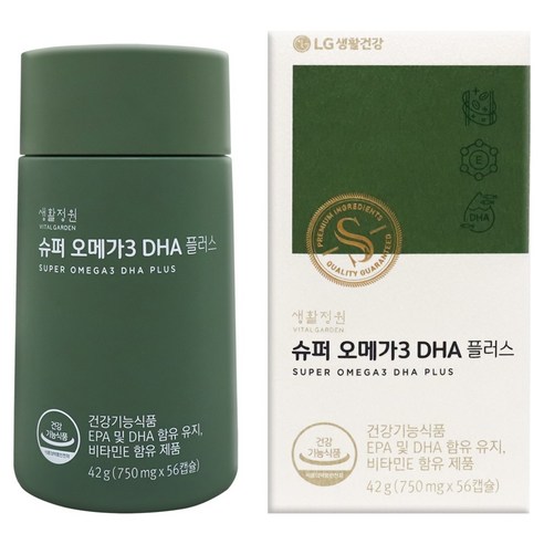 생활정원 슈퍼 오메가3 DHA 플러스