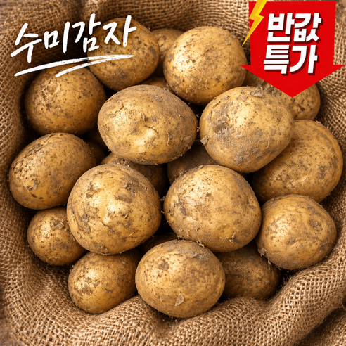 [파격세일]딱100박스만 산지직송 국내산 수미 햇감자, 1박스, 3kg (중)