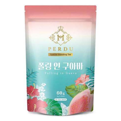 엠페르뒤 블렌딩티 폴링인구아바 PLA 생분해필터 티백 20T/B