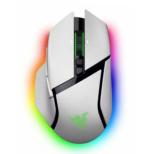 레이저코리아 바실리스크 V3 Pro 35K 무선 게이밍 마우스, 화이트, Basilisk V3 Pro 35K