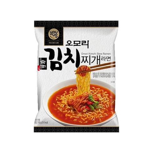 유어스 오모리 김치찌개 봉지라면