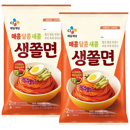 기획_씨제이 밀당의고수 쫄면 2인 454g