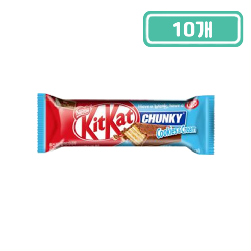 KitKat 청키 초콜릿 쿠키앤크림향