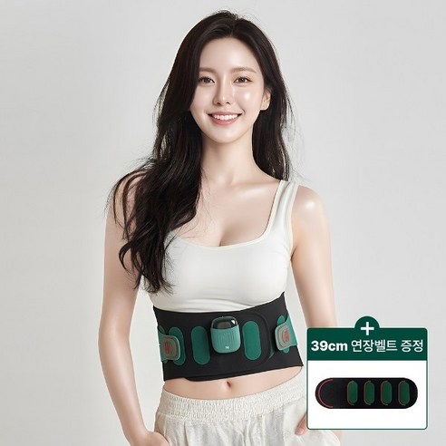 기타 [미오데칼코마니] EMS 서포트핏 허리 마사지기