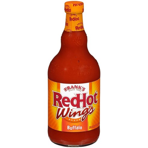 Frank's RedHot Buffalo Wings Sauce 미국 프랭크스 레드핫 버팔로 윙 소스 23oz 680ml 2병
