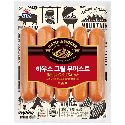 원하프하우스그릴부어스트 310G/대림