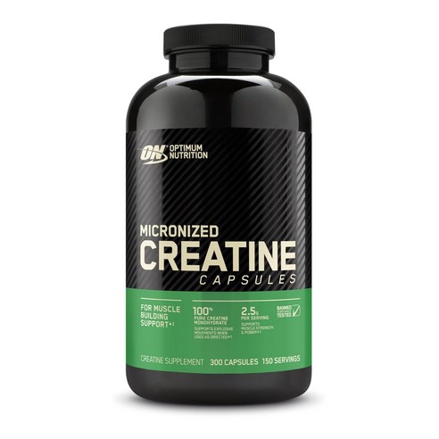 옵티멈뉴트리션 크레아틴 2500mg 캡슐, 300정, 3개