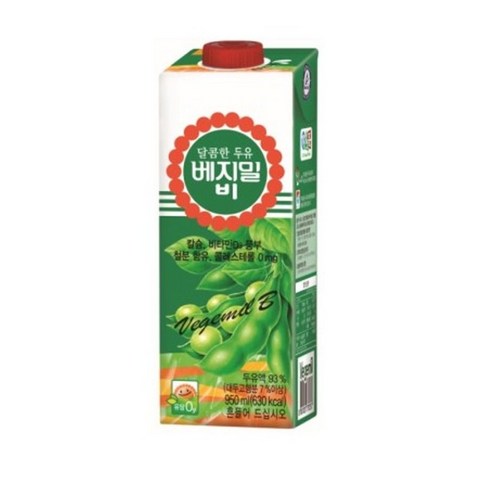 달콤한 베지밀B 950ml, 950ml, 18개
