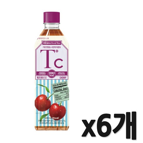 하이트진로 티도씨 체리 아이스티