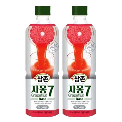참존식품 자몽7베이스 835ml