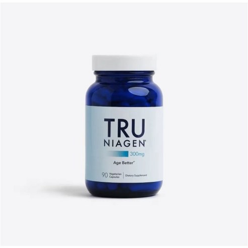 TRU NIAGEN 트루니아젠 니코틴아미드 리보사이드 300mg 30 캡슐 NAD+ Booster Nicotinamide Riboside, 90정, 1개