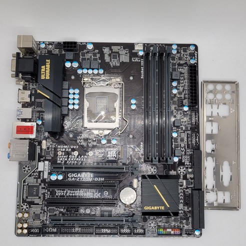 중고메인보드 기가바이트 GA-Z170M-D3H(6세대)메모리슬롯4개짜리, 기가바이트 GA-Z170M-D3H