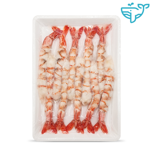 초밥용 왕새우 자숙 새우살 냉동 흰다리 새우 10미(320g), 10개, 320G