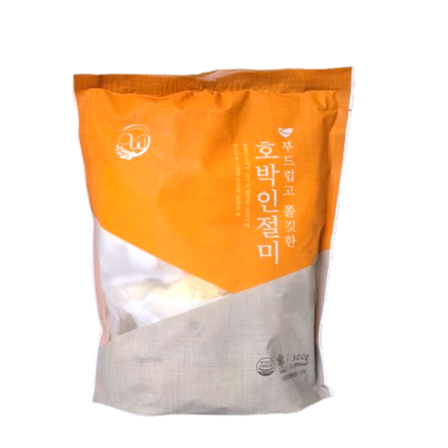 창억떡 부드럽고 쫄깃한 호박인절미 500g