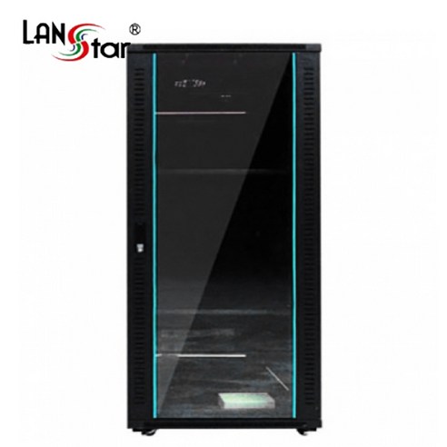 랜스타 LS-1200HS 서버랙 검정 22U 1200x1000x600 통신랙 국제규격, 1박스