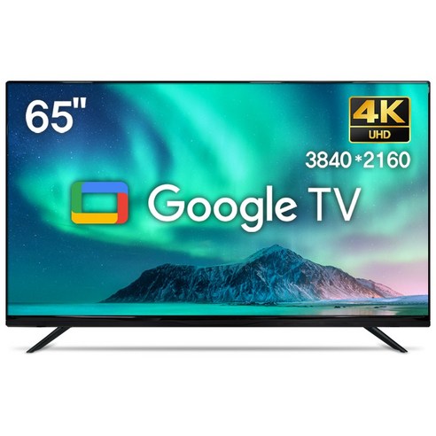 위드라이프 구글 스마트 65인치4K UHD TV 최신형 고화질 안드로이드티비, 165cm/65인치, 65SMART, 스탠드형, 고객직접설치