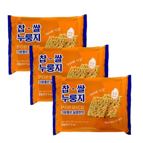 찹쌀 누룽지스낵 (스위트) 288g (24gX12개입)