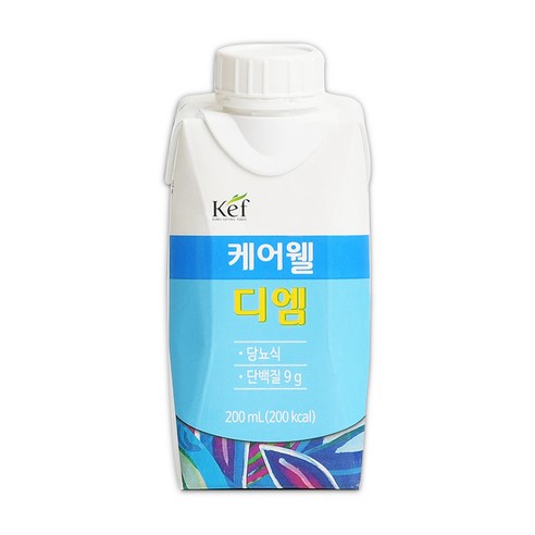 케어웰 디엠 팩(당뇨식), 200ml, 10개